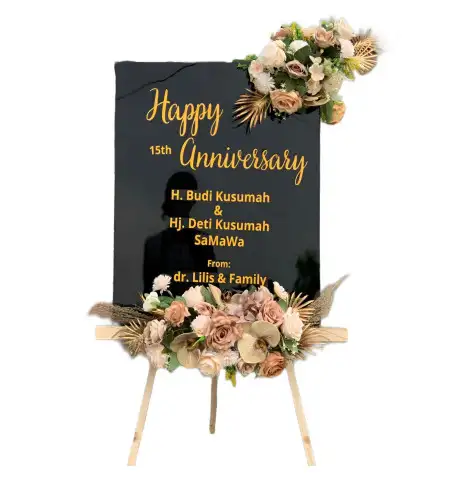 Papan Bunga Akrilik Gemuh